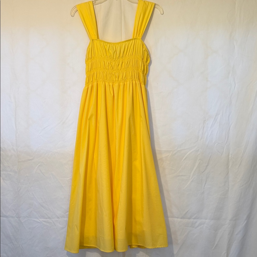 Nanette Lepore Yellow Midi Dress